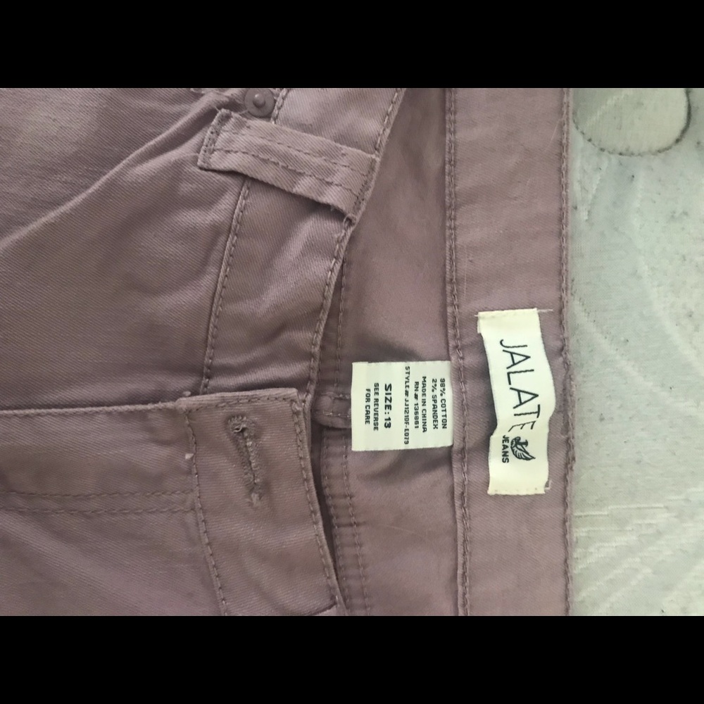 Lavender jeans